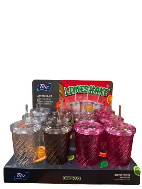 Photo of Titiz Limeshake Cup With Straw Pk24