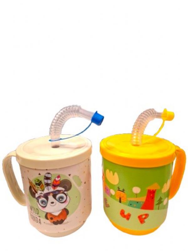 Photo of Kiddie Cup With Bendy Straw Pk24