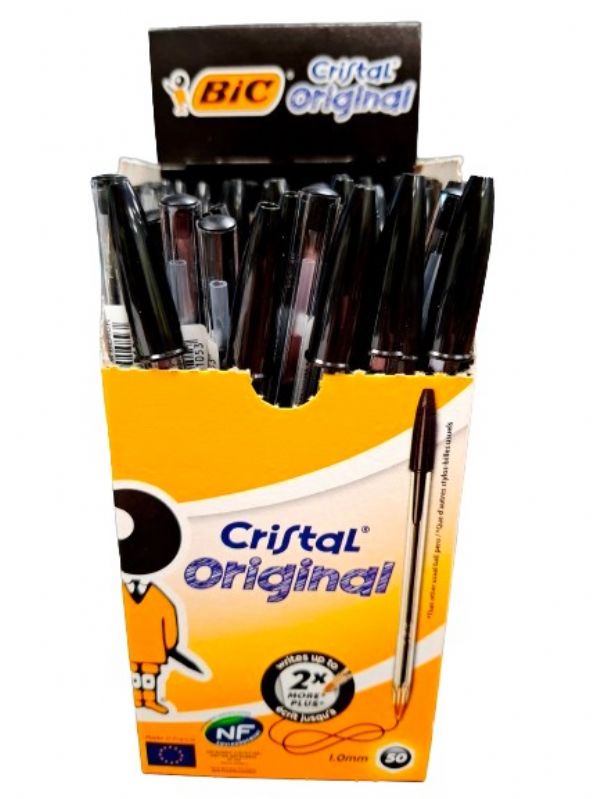 Photo of Ws Only Bic Cristal Original Black Pen Pk50's