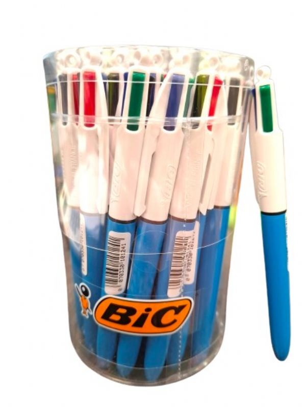 Photo of Ws Only Bic 4 Colours Med Tubo Pen Pk36