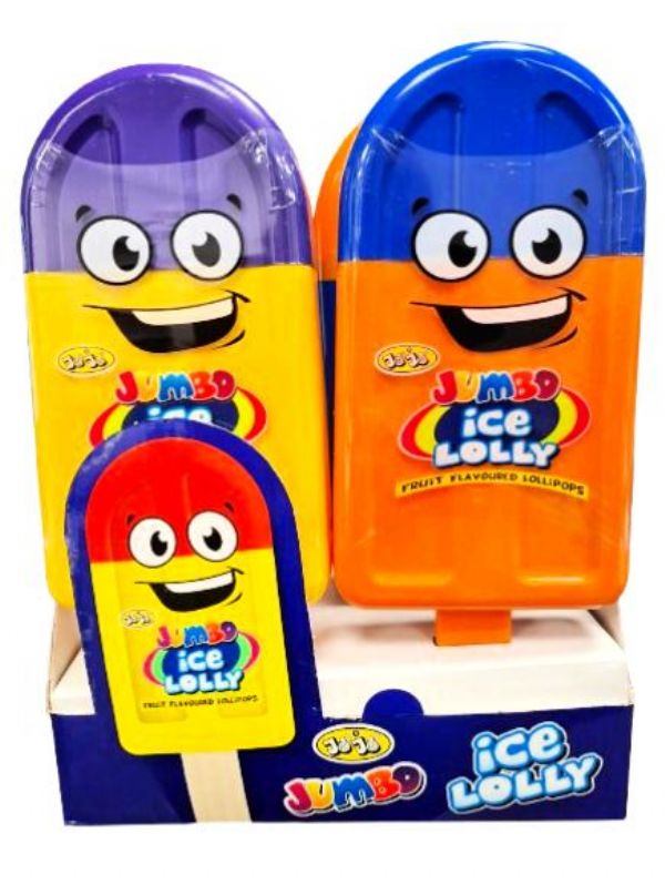 Photo of Jumbo Ice Lolly ( 15 Flat Lolly Pops) Pk6