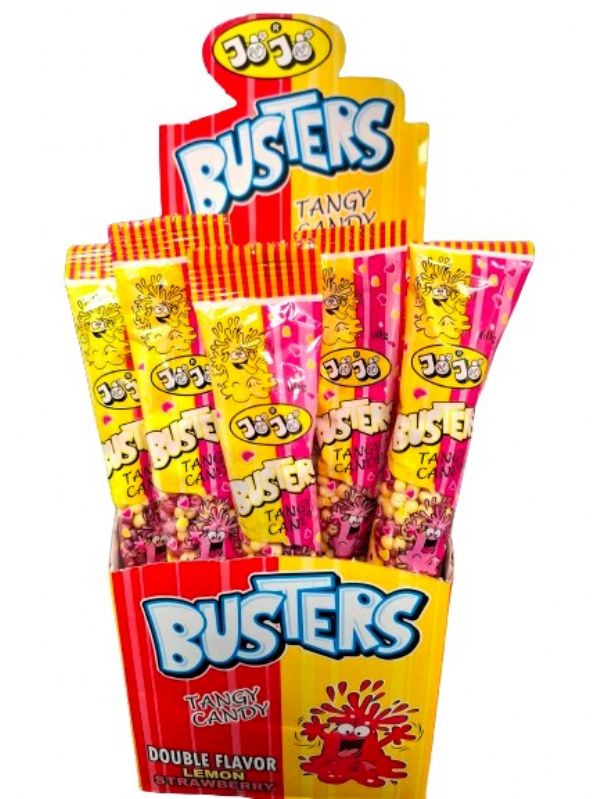 Photo of Lemon Strawberry Busters Tangy Candy Pk24