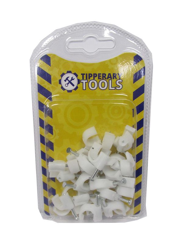 Photo of Tipperary Tools Cable Clips Medium Pk 12x30's