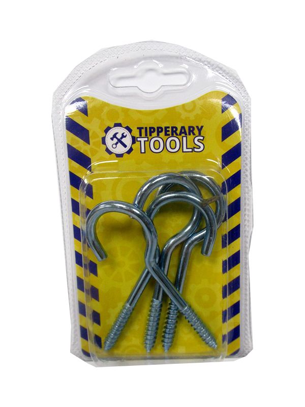 Photo of Tipperary Tools Large Screw Hook Pk 12 X4's