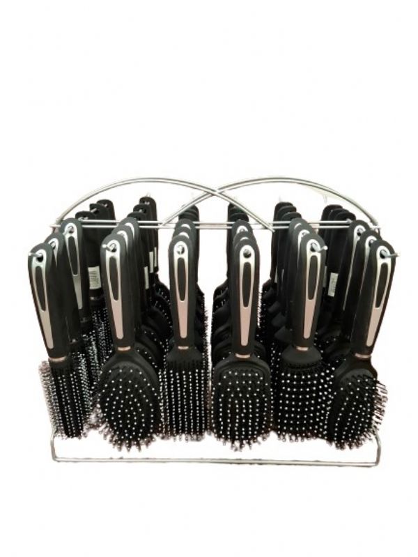Photo of Quality Hair Brush Stand & Asst Brush Pk36