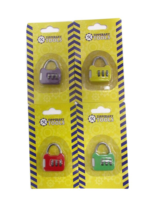 Photo of Tipperary Tools Luggage Combo  Lock Asst Pk12