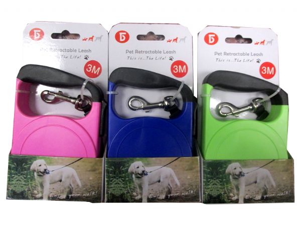 Photo of Retractable Dog Lead3m Small Pk12 Md4817