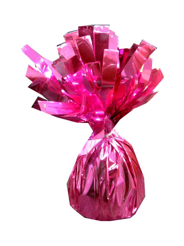 Photo of Pink Foil Balloon Weight Pk12