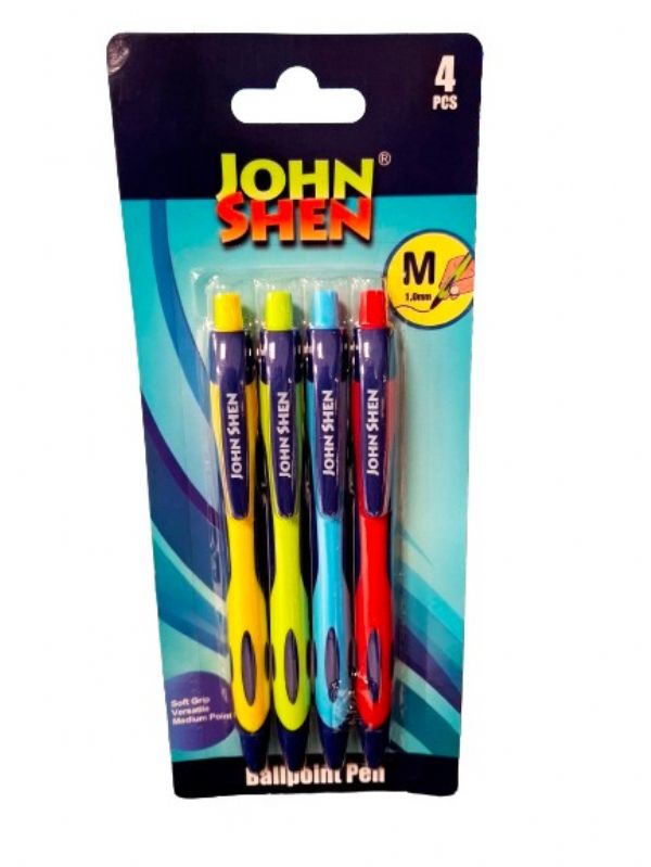 Photo of Johnshen Quality Grip Ballpoint Pen Pk24x4's