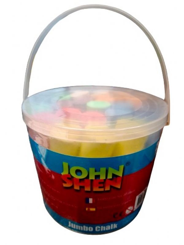 Photo of Johnshen Jumbo Chalk 20pcs In Bucket Pk4