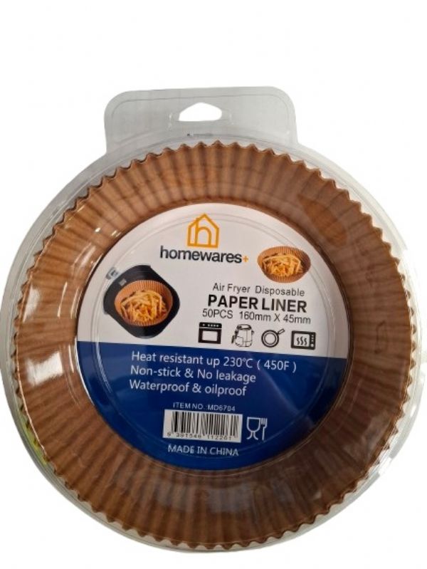 Photo of Homewares+ 16cm Round Air Fryer Paper Pk24x50