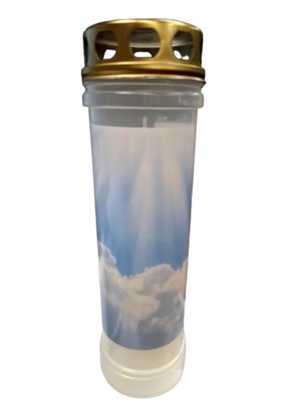 Photo of Heavenly Skies Grave Candle 9.5inch  Pk20