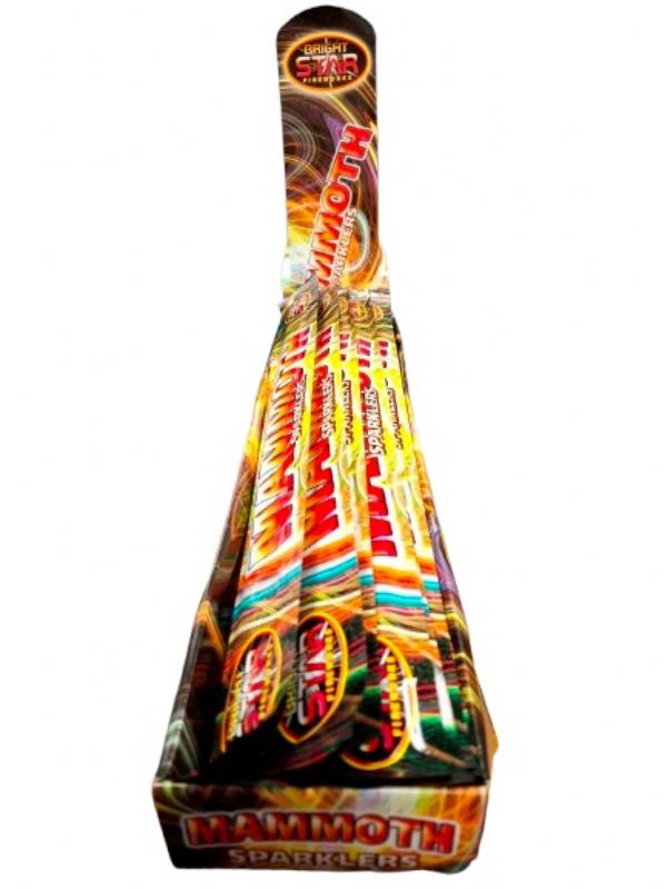 Photo of (inner) Mammoth Sparklers 18' Large Pk40