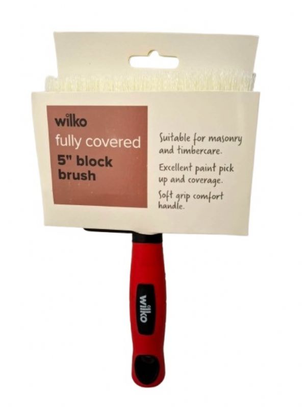 Photo of Wilko Block Brush 5 Inch Pk10
