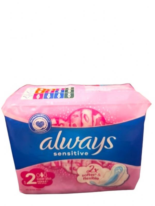 Photo of Always Sensitive Sanitry Towels Pk20x10's