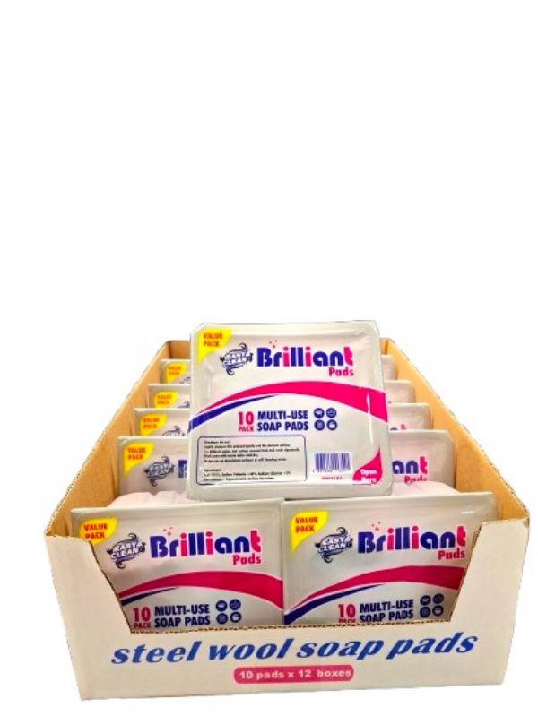 Photo of Brilliant Soap Pads 10 Pack  Pk12x10's