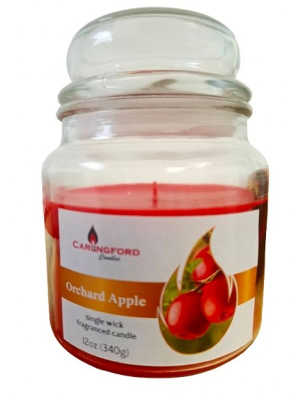 Photo of Carlingford Jar Candle Orchard Apple 12oz Pk6