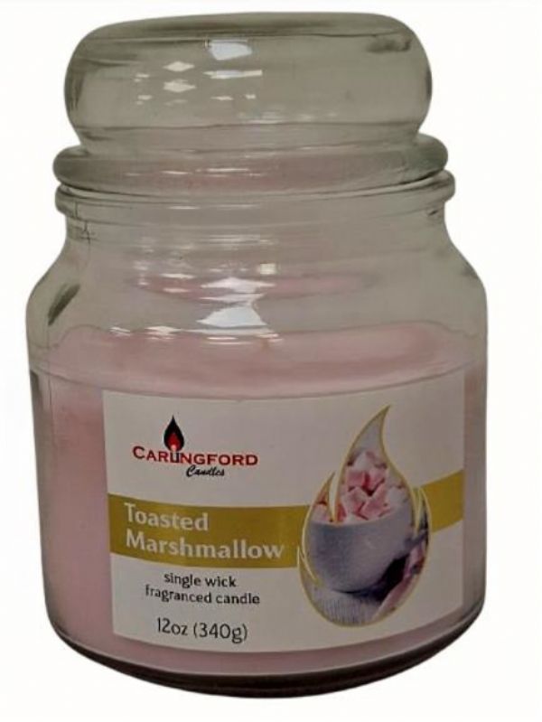 Photo of Carlingford Jar Candle Marshmallow 12oz Pk 6