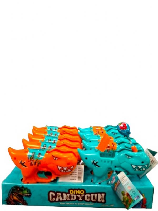 Photo of Dino Candy Gun/lollypop In D/box Pk10