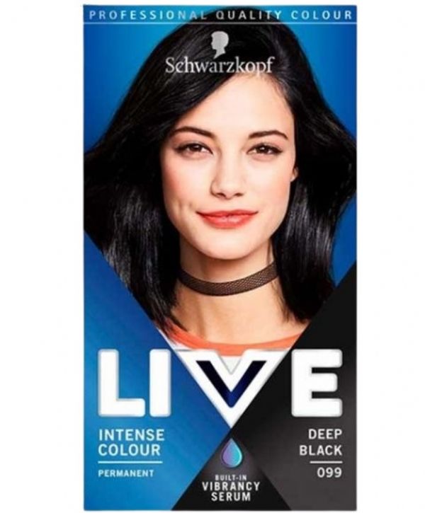 Photo of 099 Deep Black  Schwarzkopf Permanent Pk3