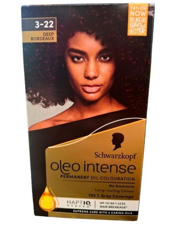 Photo of 3-22 Deep Bordeaux Schwarzkopf Oleo Int   Pk3