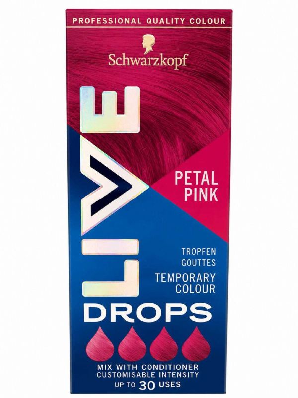 Photo of 2793541 Pink Live Colour Drops Pk6x30ml