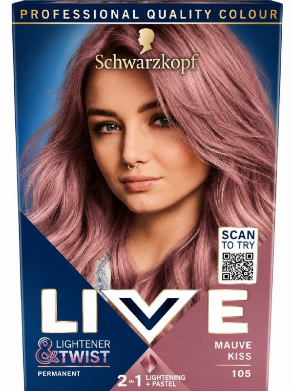 Photo of 105 Mauve Kiss Live Colour Pk3