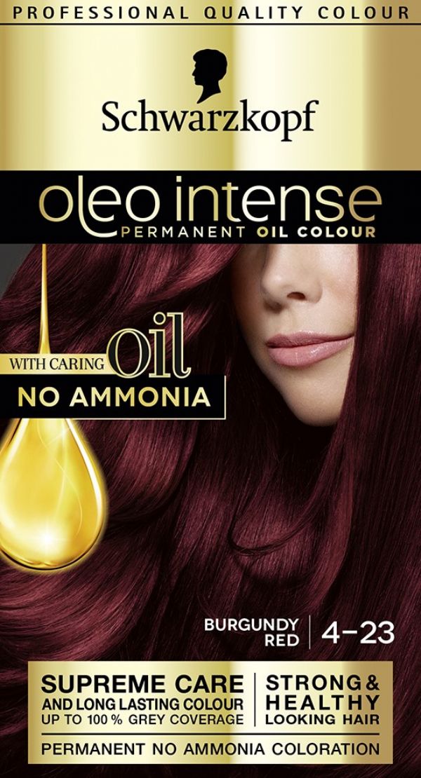 Photo of *4-23 Burgundy Red Schwarzkopf   Hair Dye Pk3