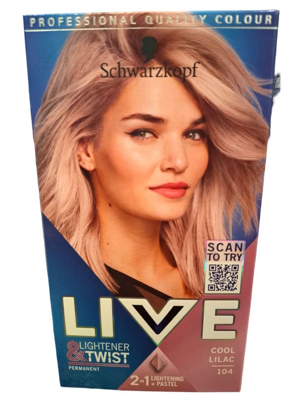 Photo of Schwarzkopf Cool Lilac 104 Pk3