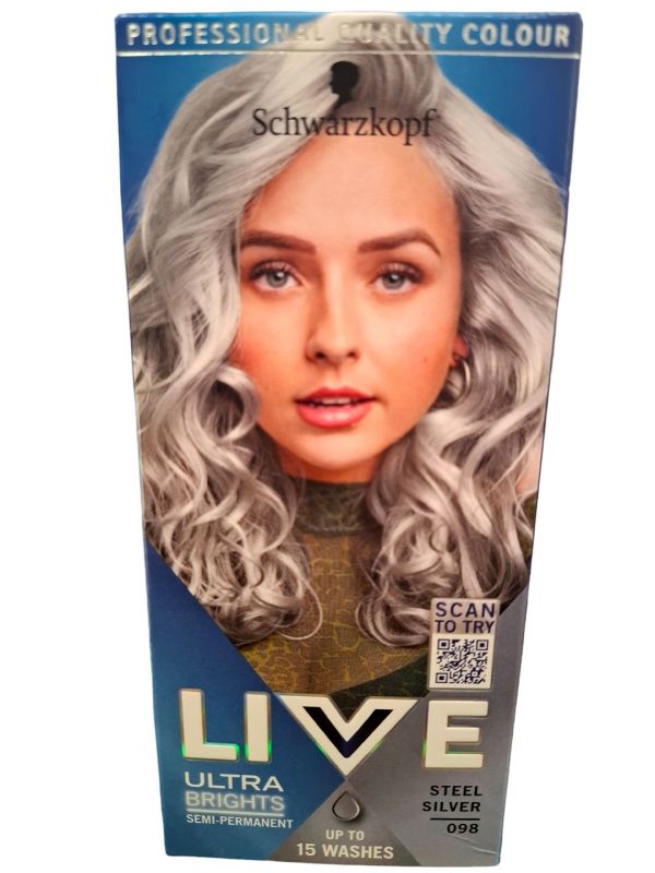 Photo of Schwarzkopf Steel Silver 098  Pk3