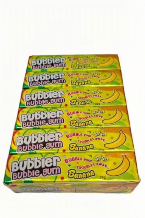 Photo of Bubbler Bubble Gum Banana Pk24