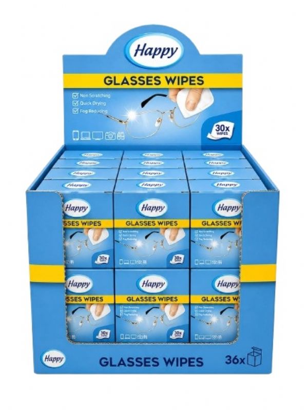 Photo of Glasses Wipes 30's  D/box Pk36