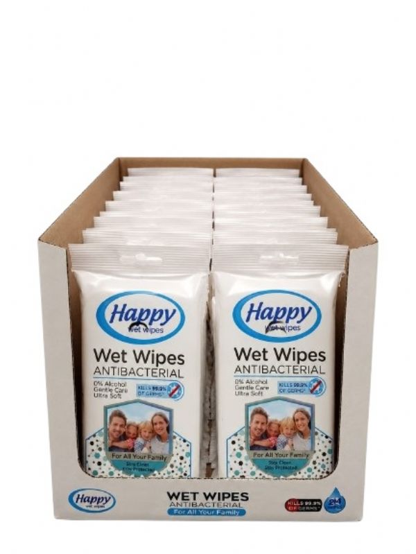 Photo of Pocket Size 10's Antibacterial Wet Wipes Pk30