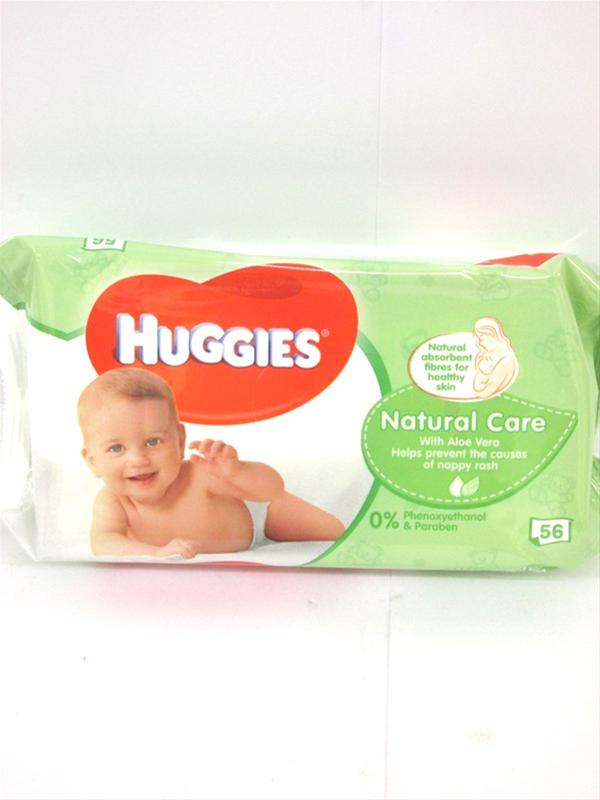 Photo of Huggies Natural Care Pure Wipes Pk10x56's