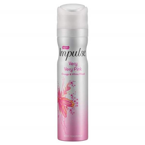 Photo of Impulse Body Spray Very Pink Pk6x75ml