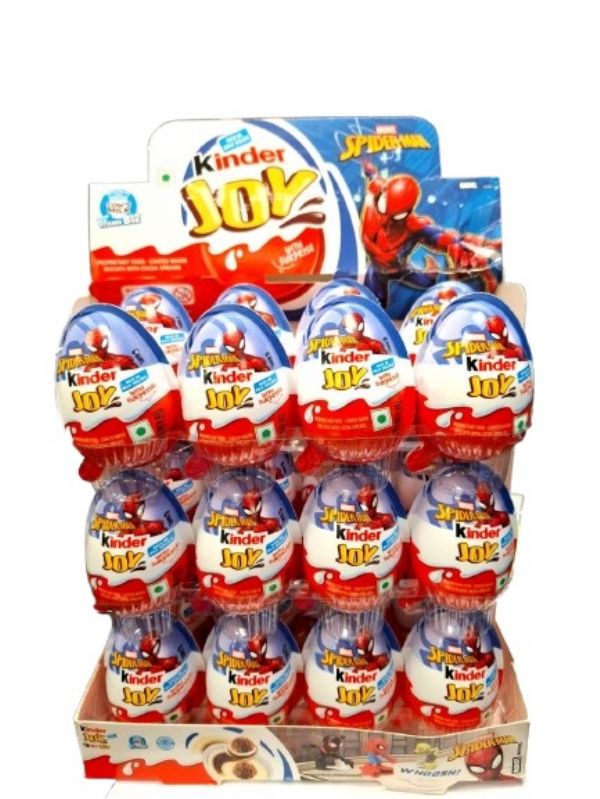 Photo of (inner)kinder Joy Spiderman D/box Pk24