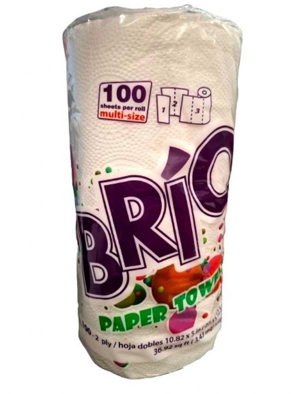 Photo of Brio 2ply/ Roll Half Sheet Pk24