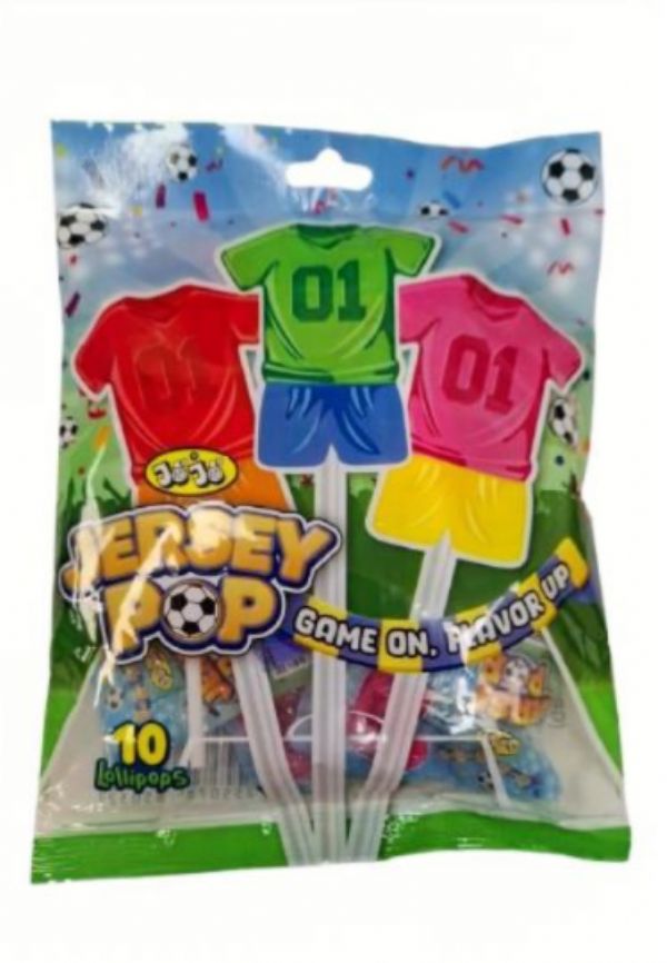 Photo of Jersey Pop 10 Lollipops 120g Pk24