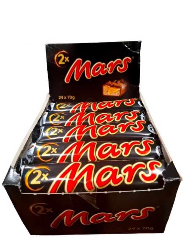 (inner) Mars Bar Duo Pk24x70g from MD Burns Ireland