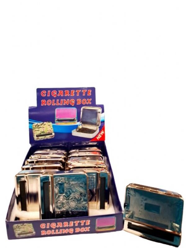 Photo of Epns Tabacco Silver Rolling Box Pk12