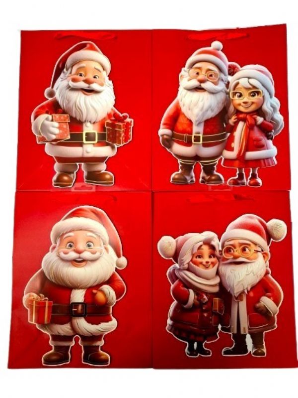 Photo of Fat Santa Lge Gift Bag Pk12