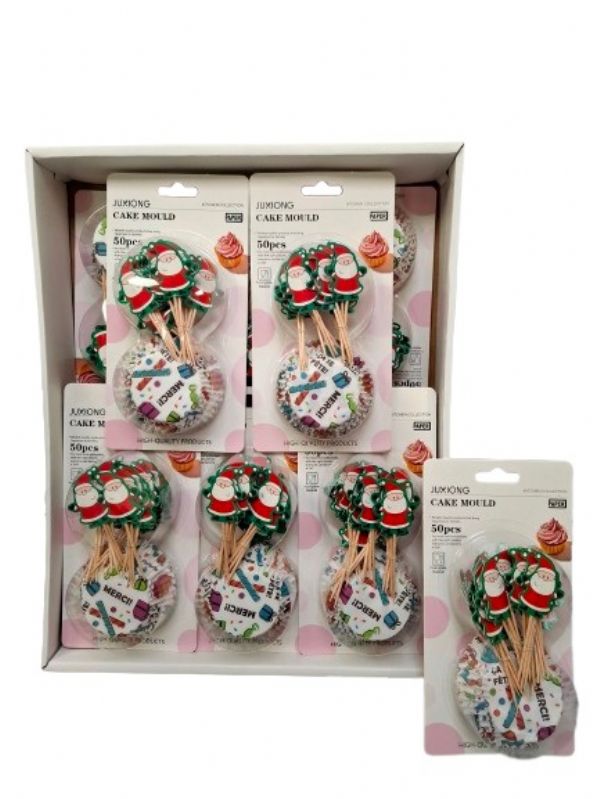 Photo of Xmas Cup Cakes Set Pk12