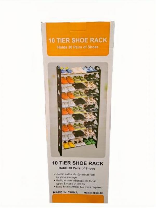 Photo of 10 Tier Shoe Rack Pk6