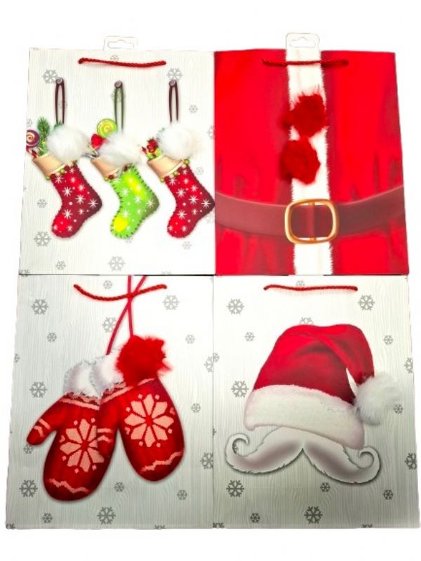 Photo of Large Christmas Eve Gift Bag Pk12