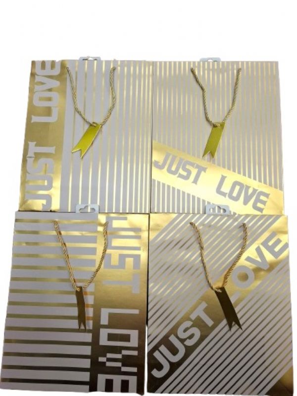 Photo of Large Just Love  Gift Bag  4 Asst Pk12
