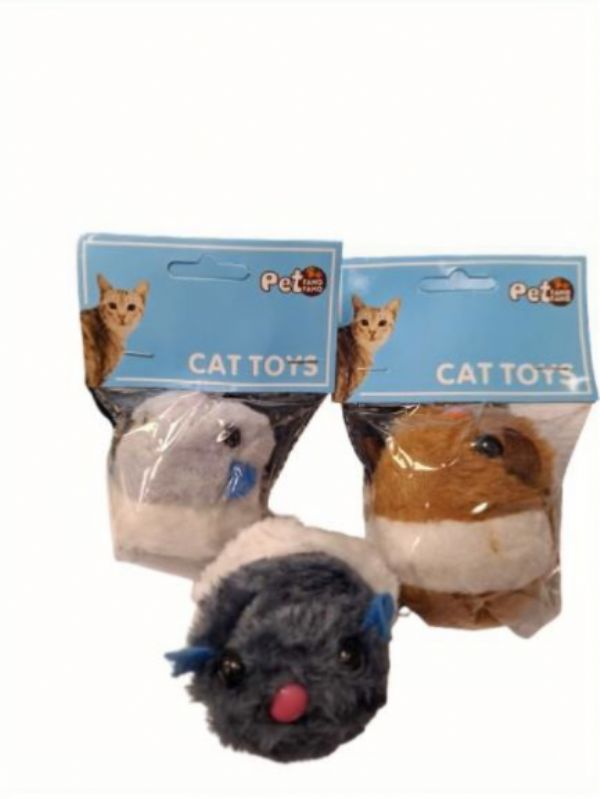 Photo of Cat Toy Play Mouse Pk12