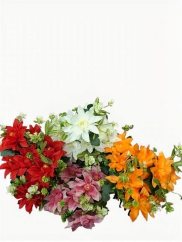 Photo of Dahlia Bunch With Eucalyptus 4 Asst Pk24