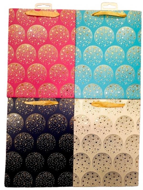 Photo of Medium Starry Bubbles Gift Bag  Pk12