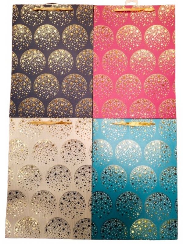 Photo of Ex Large Starry Bubbles Gift Bag  Pk12