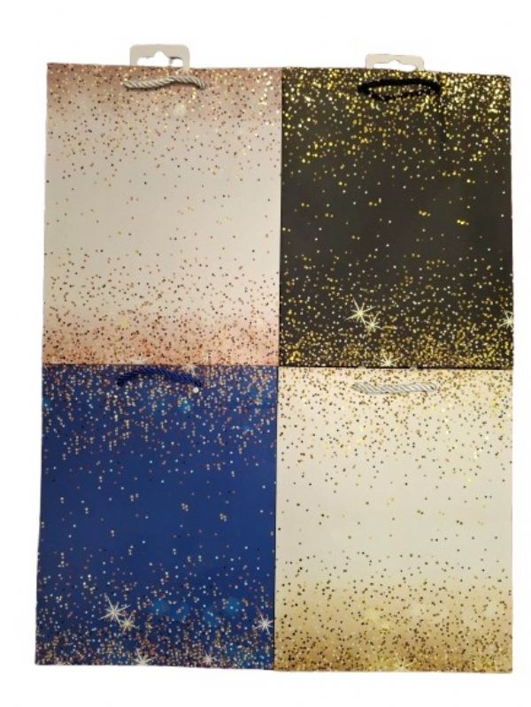 Photo of Medium Sparkle Gift Bag Pk12